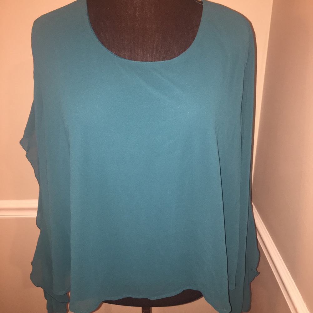 NWT xhilaration Women’s shirt XXL teal‎